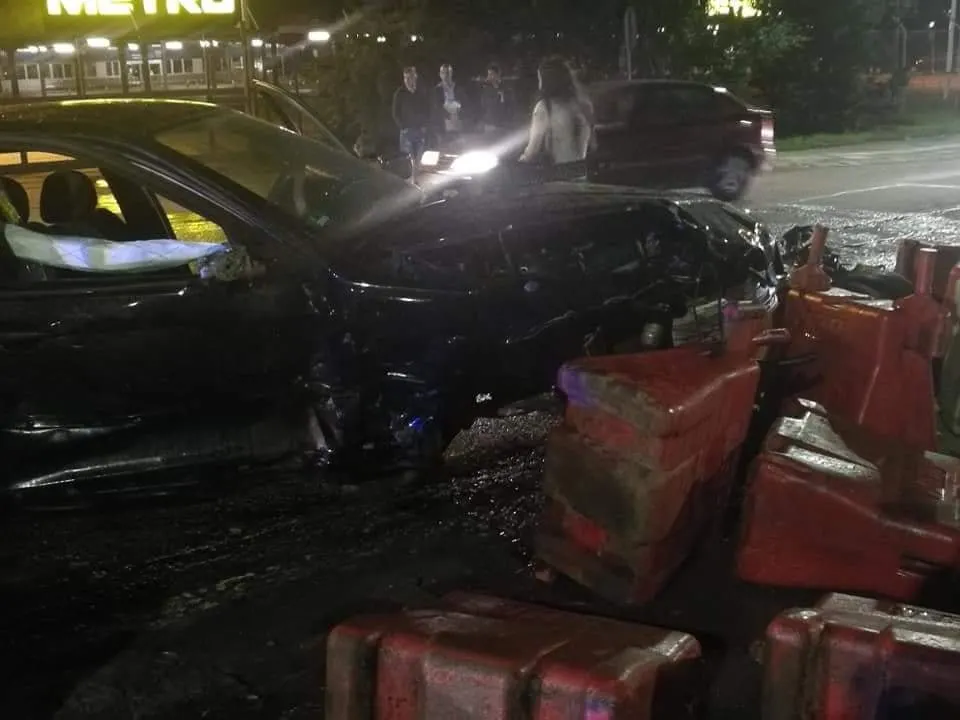 Şofer din Sălaj implicat într-un accident rutier la ieşirea din Cluj