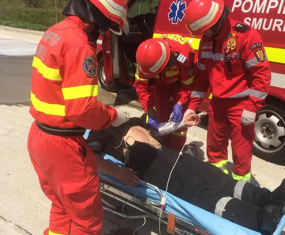 Incendiu într-o gospodărie din Sub Cetate. Proprietarul a suferit un atac de panică