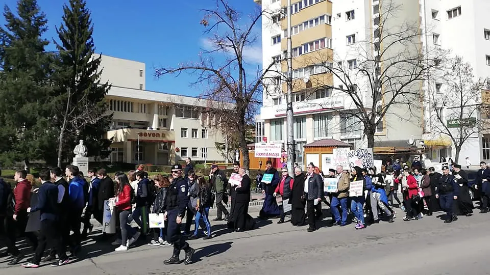 ”Unic din prima secundă”: Zălăuanii au mărșăluit astăzi pentru viață