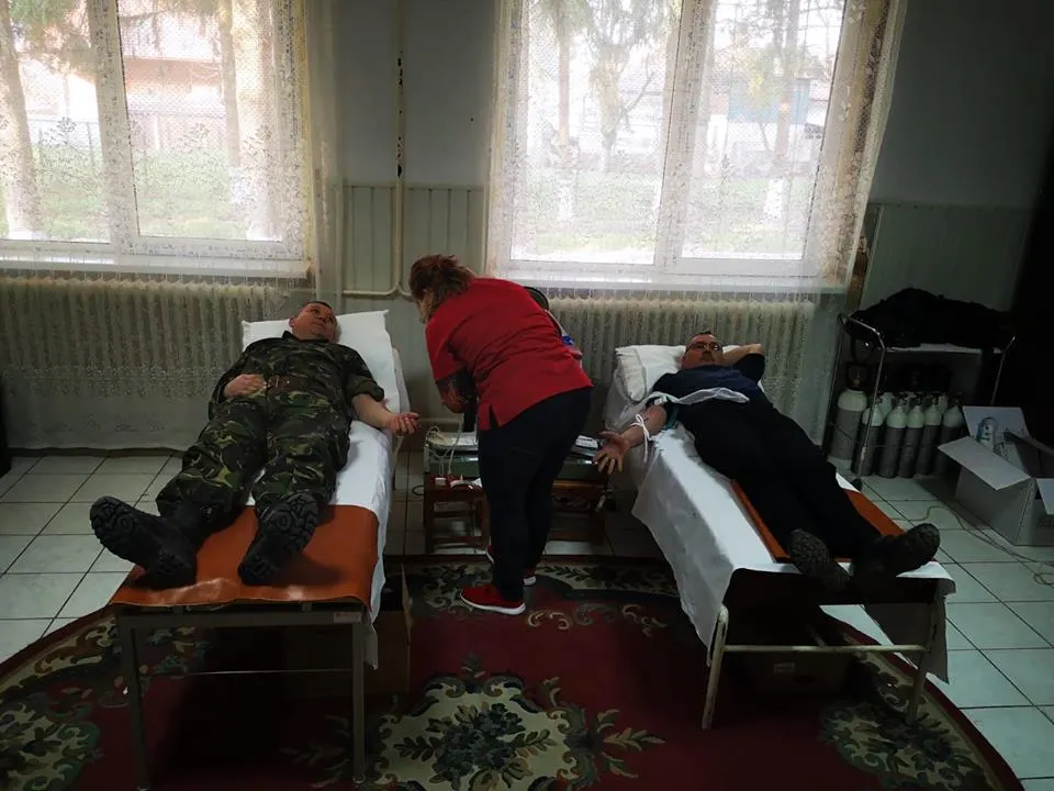 Militarii șimleuani au donat sânge