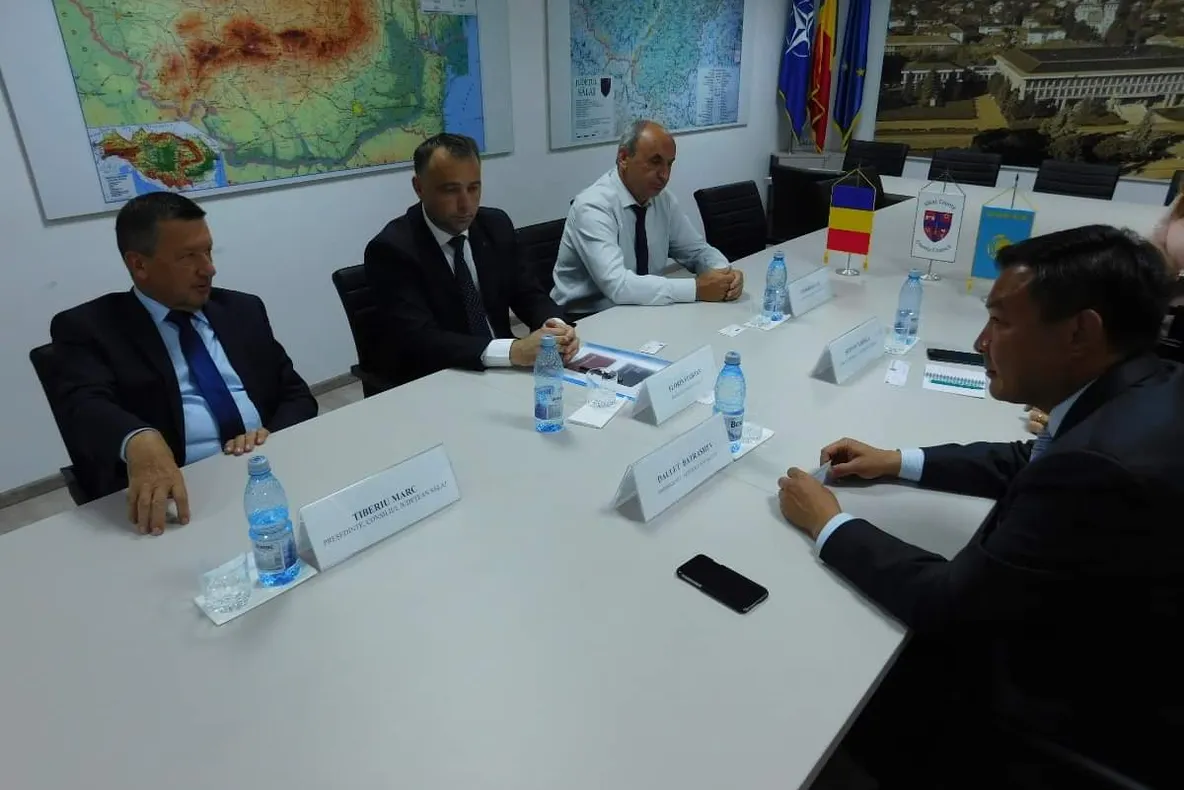 Ambasadorul Republicii Kazahstan în România a vizitat Sălajul