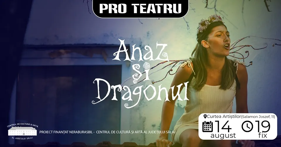 În Curtea Artiştilor din Zalău, spectacol de teatru pentru copii. Intrarea liberă!