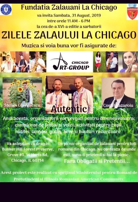 „Zilele Zalăului” se sărbătoresc şi în Chicago