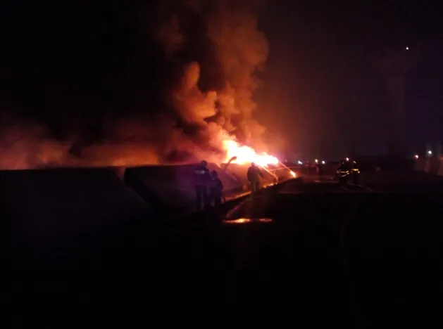 Pompierii sălăjeni la intervenţie în Satu Mare
