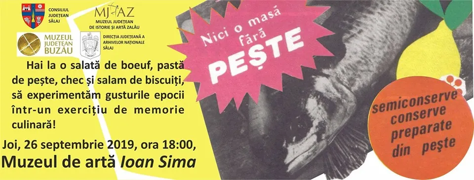 Vernisaj cu degustare la Galeria de Artă. Zălăuanii, aşteptaţi la deschiderea expoziţiei ''Nici o masă fără peşte''