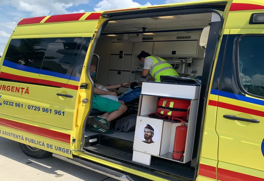 Bărbat lovit de o maşină! Şoferiţa, dar şi victima erau sub influenţa băuturilor alcoolice