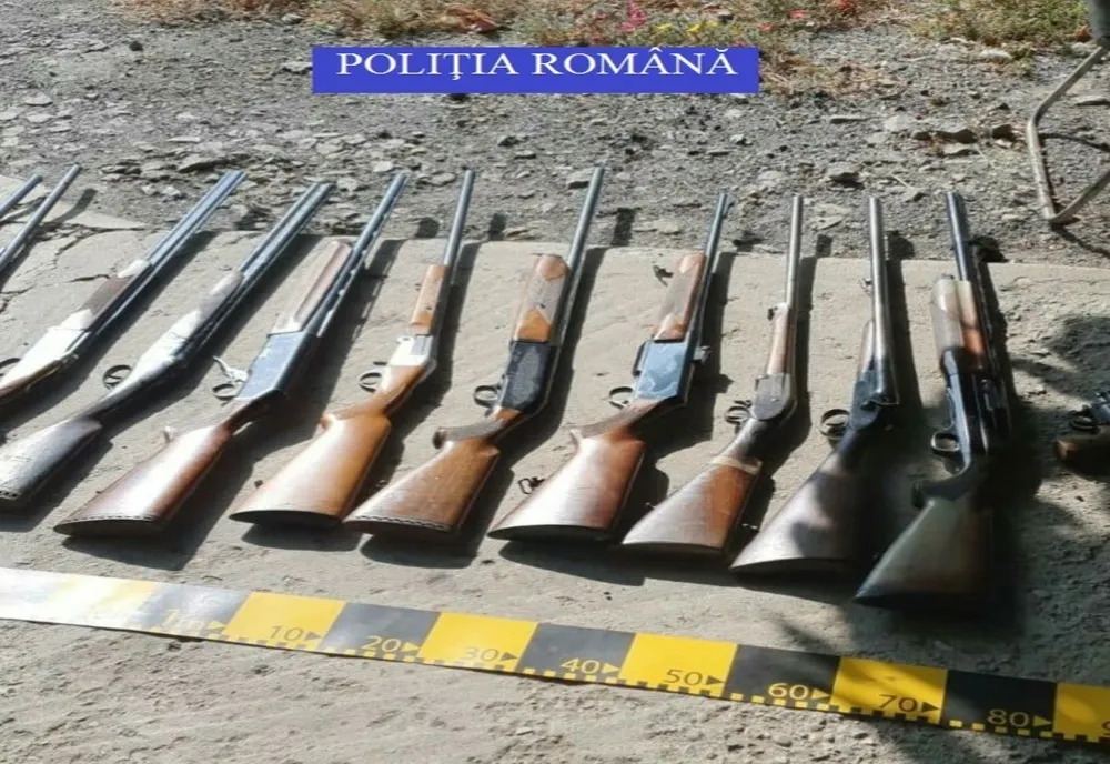 Sute de controale și percheziții la regimul armelor și munițiilor, în primele 9 luni ale anului, în Sălaj