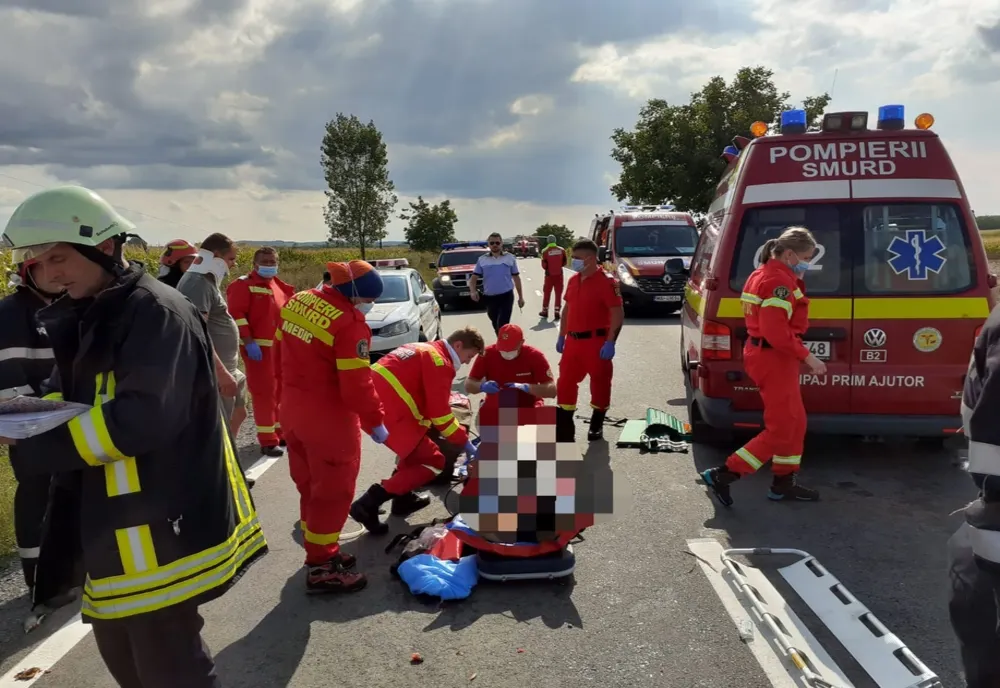 Victima accidentului de pe DN 19E, este din Zalău! Celelalte persoane rănite sunt din Timiș și un copil din Vaslui