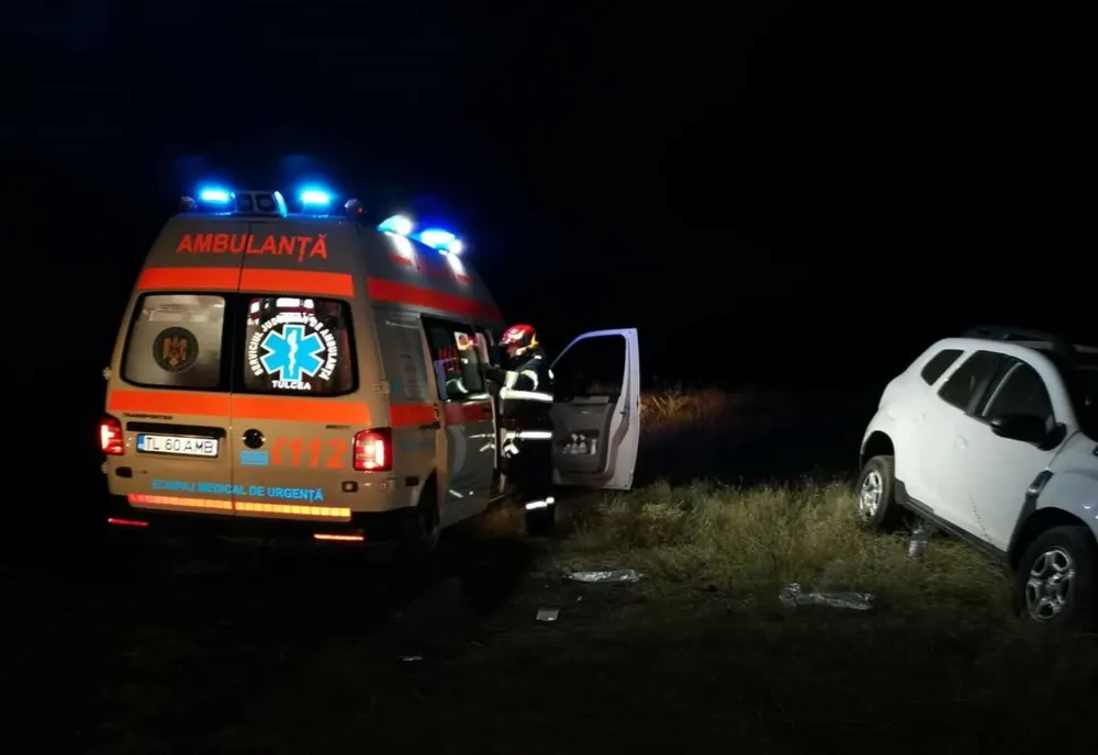 Tânăr din judeţul Cluj rănit în accident la Gâlgău! A lovit un parapet metalic şi a ieşit de pe drum