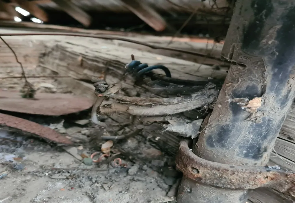 Furt de energie electrică la Șimleu Silvaniei (FOTO)