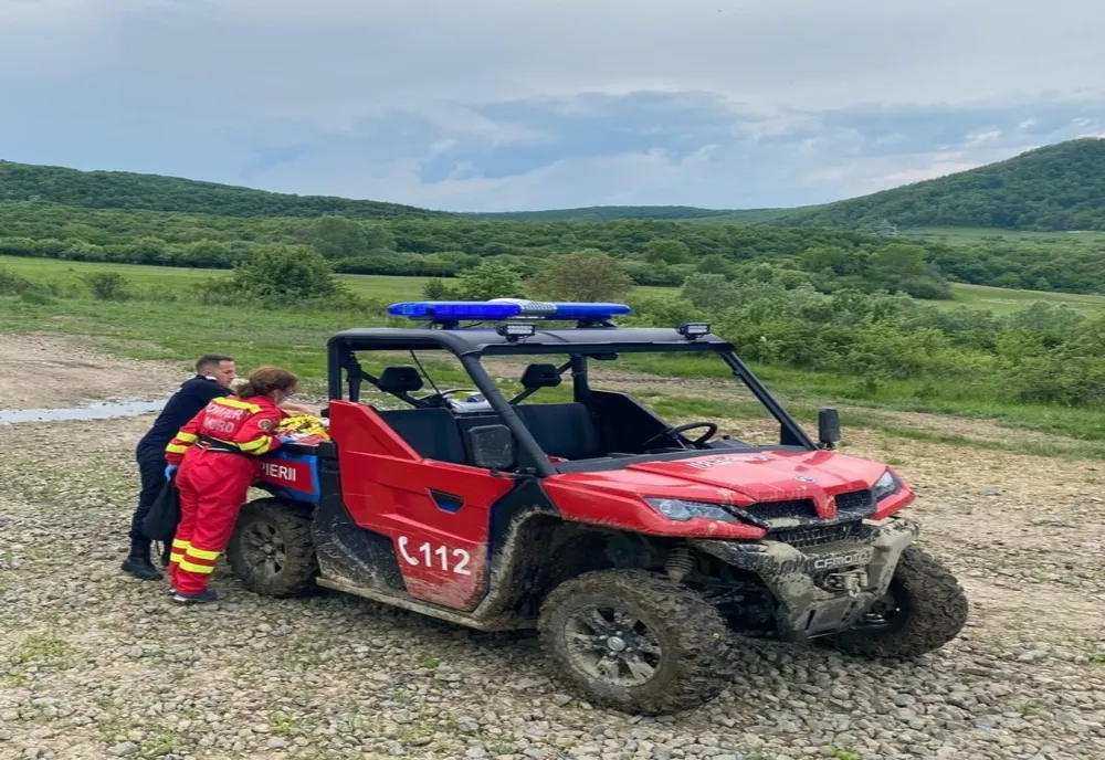 Bătrână rătăcită într-o pădure din judeţul Sălaj