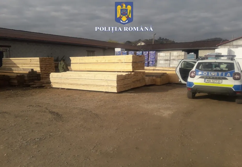 Sălaj: Amplă acţiune în domeniul silvic desfăşurată de poliţişti! Amenzi de 100.000 de lei (FOTO)