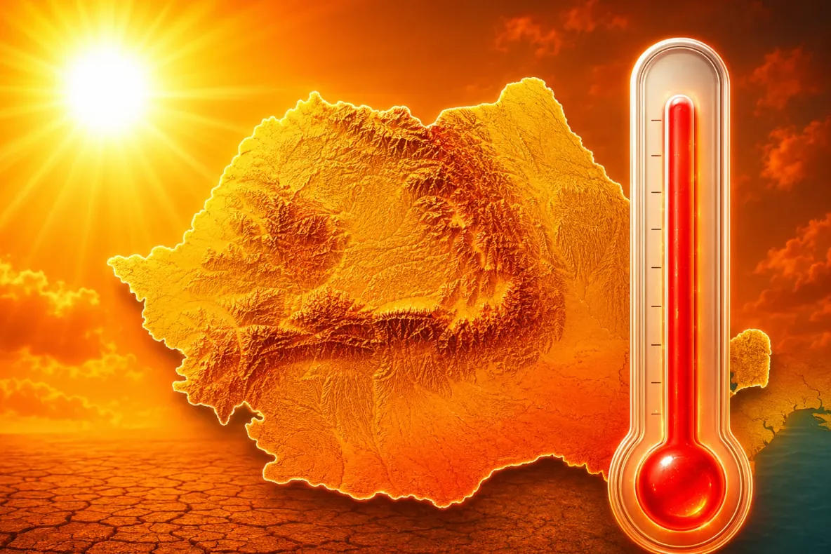 Cod galben de caniculă în România: ANM anunță temperaturi de până la 36 de grade - HARTA