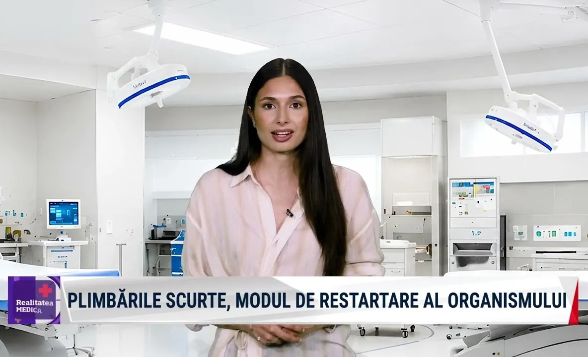 Realitatea Medicală cu Nicole Păcuraru: De ce ne simțim mai bine după o plimbare?