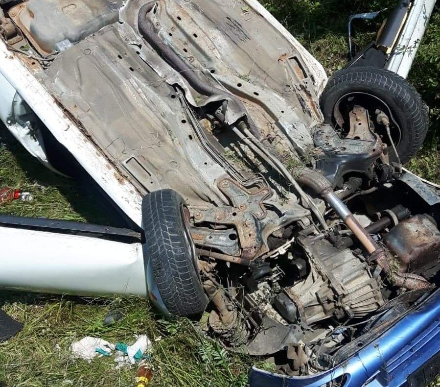 Accident pe DN1F: O femeie a fost rănită grav