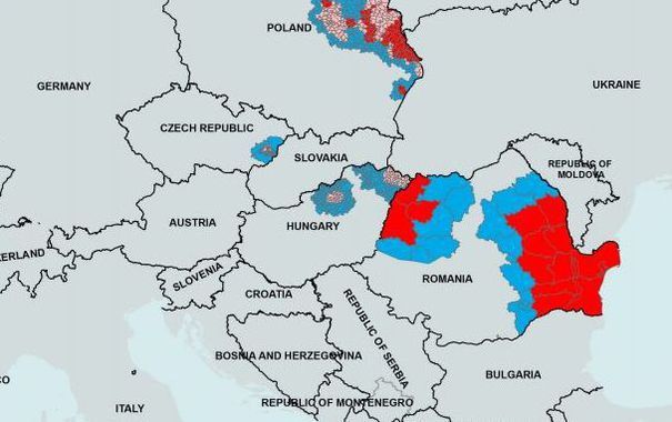 Harta pestei porcine. În Sălaj, nu sunt afectate gospodării sau exploataţii comerciale