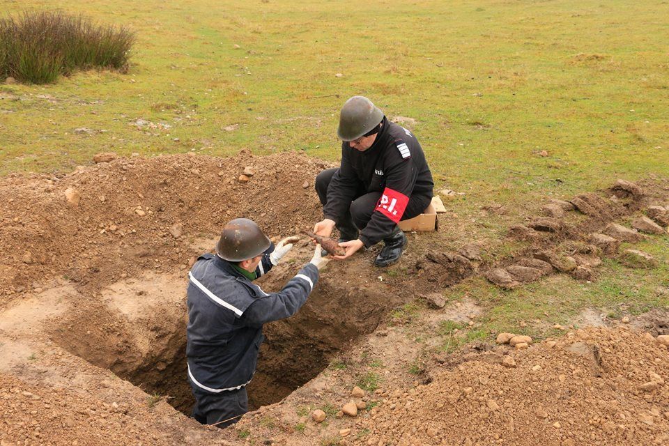 Descoperire explozivă pe strada Episcopiei din Zalău