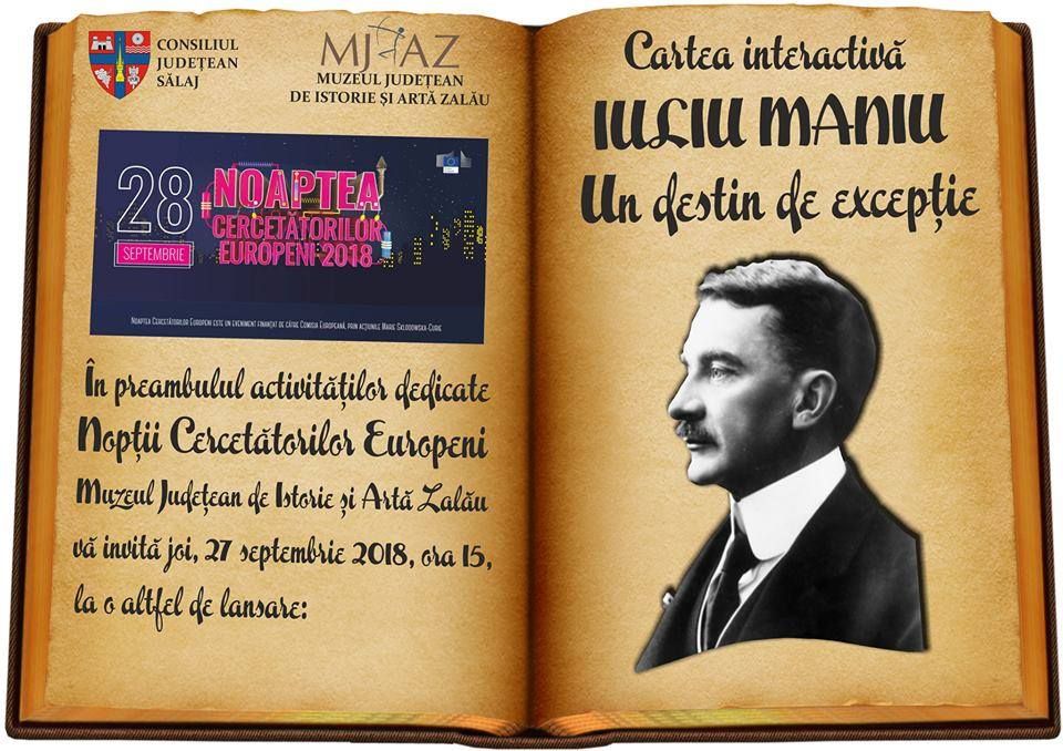 La Muzeul Judeţean, carte interactivă ''Iuliu Maniu - un destin de excepţie''