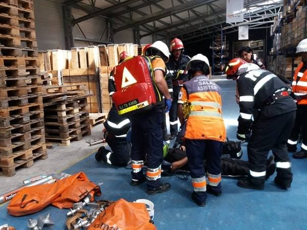 Simulare de cutremur urmat de incendiu, la Jibou