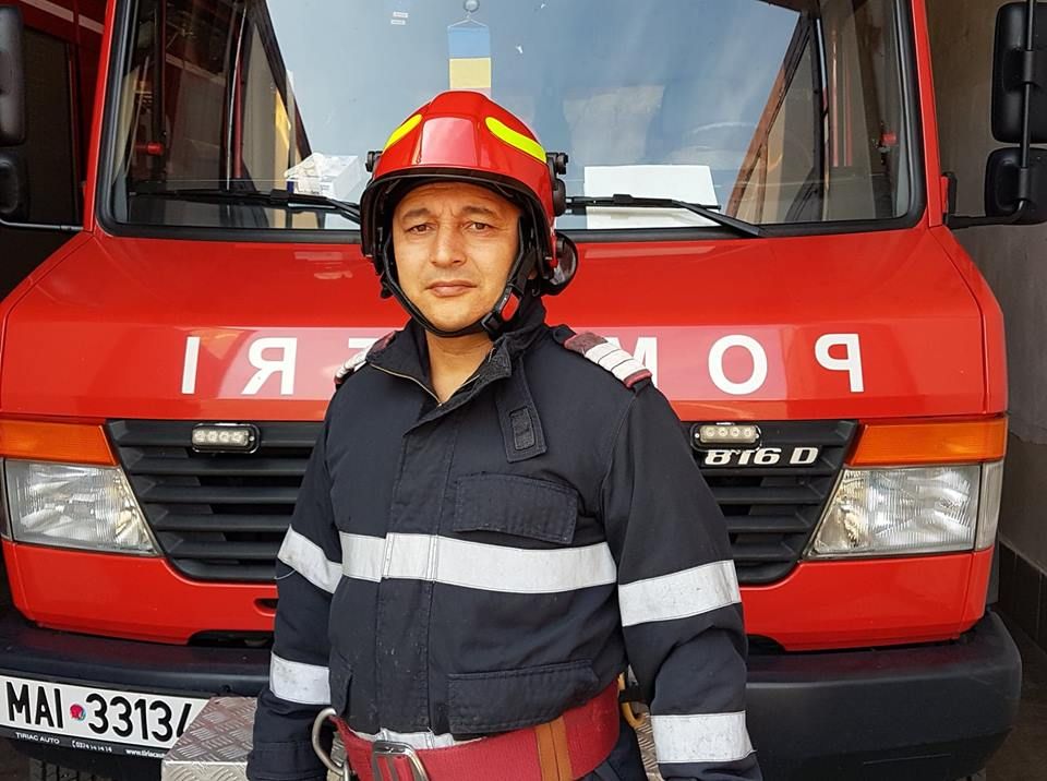 Un pompier din Sălaj, desemnat ''Salvatorul anului''