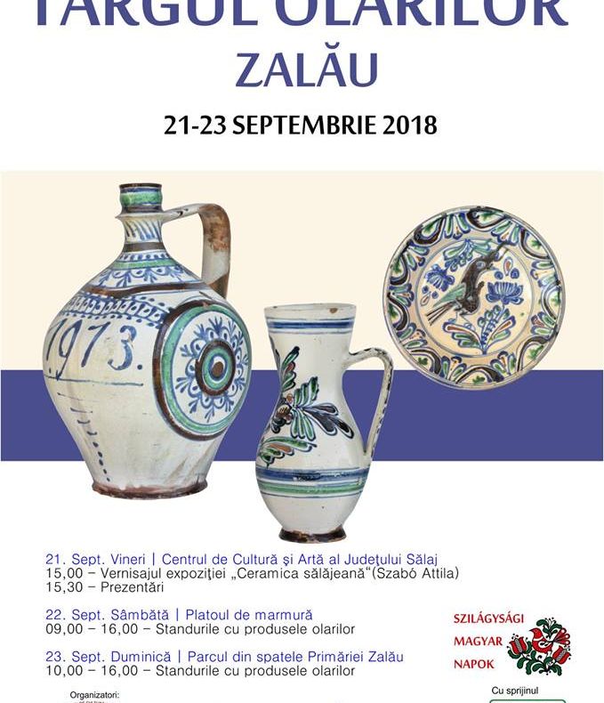 ''Târgul Olarilor'': Olari din ţară şi străinătate îşi prezintă produsele la Zalău