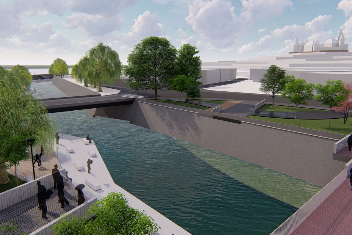 Accident în municipiu: A intrat cu mașina într-un copac