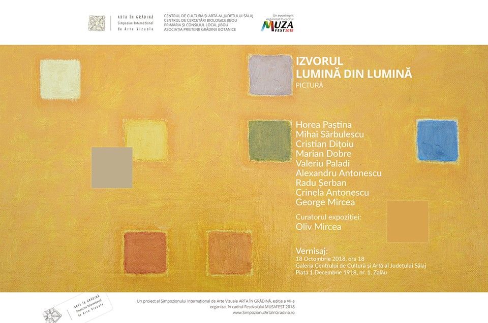 La Centrul de Cultură şi Artă, expoziţia Simpozionului Internaţional de Arte Vizuale ''Arta în Grădină''