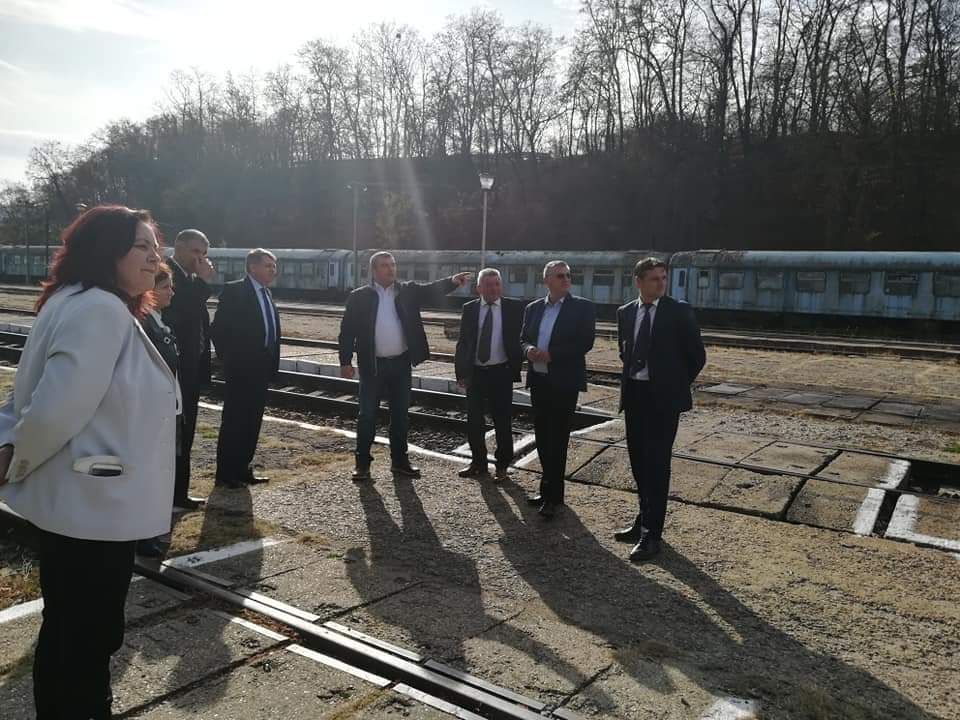 Primele investiții în gara din Jibou