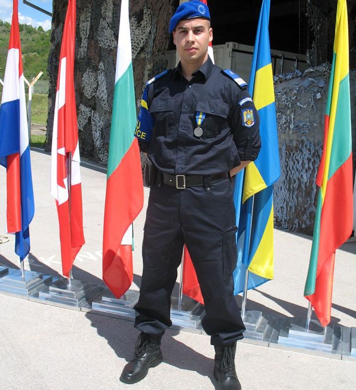 Jandarm din Sălaj, decorat cu ''Emblema de Onoare'' a MAI pentru misiuni internaţionale