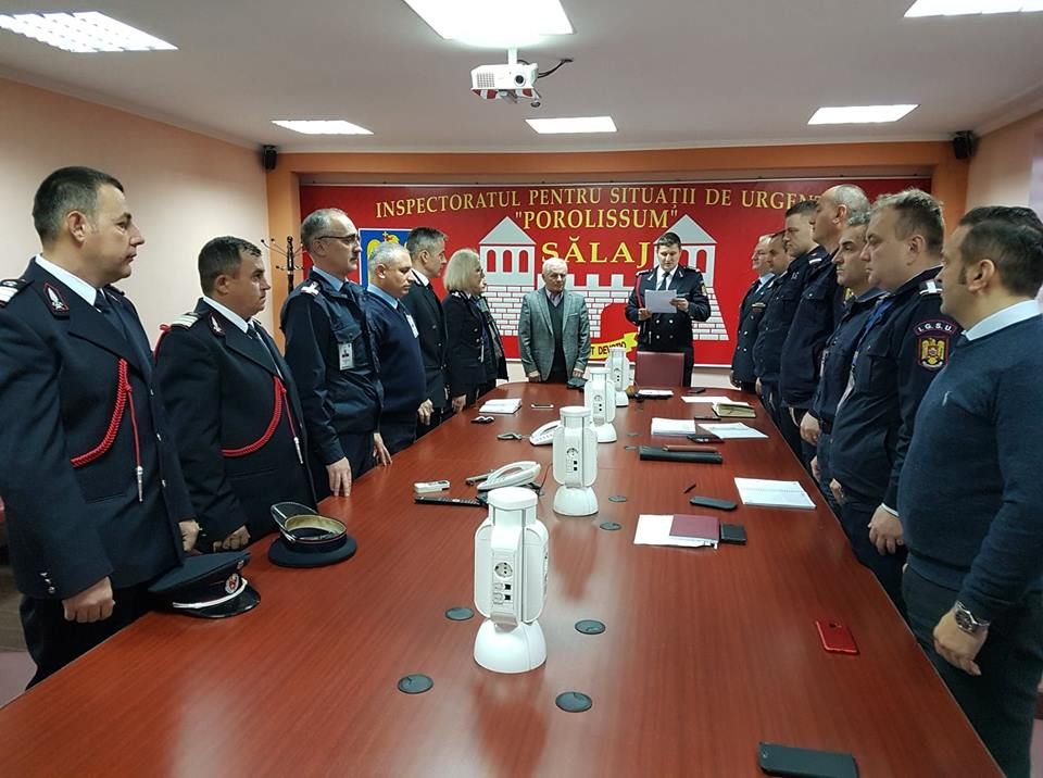 De Ziua Naţională a României, avansări în grad la Inspectoratul pentru Situaţii de Urgenţă