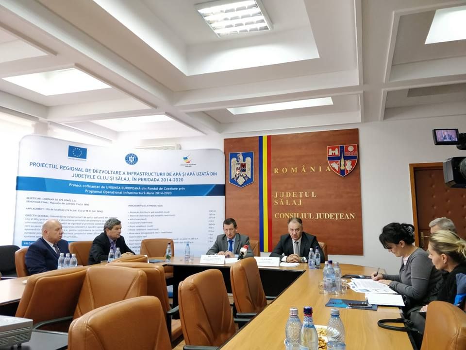 Proiect de peste 355 de milioane de euro în județele Sălaj și Cluj. S-a semnat contractul de finanțare