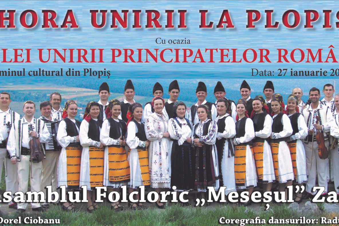 Spectacol folcloric: ''Hora Unirii la Plopiș''