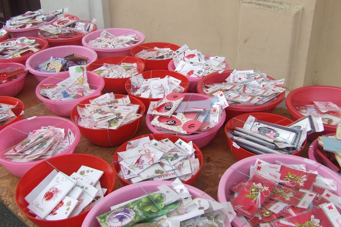 Zalău: s-a dat startul la vânzarea de mărţişoare pe domeniul public