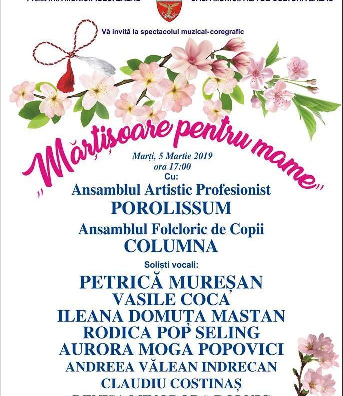 ''Mărțișoare pentru mame'' - spectacol muzical-coregrafic