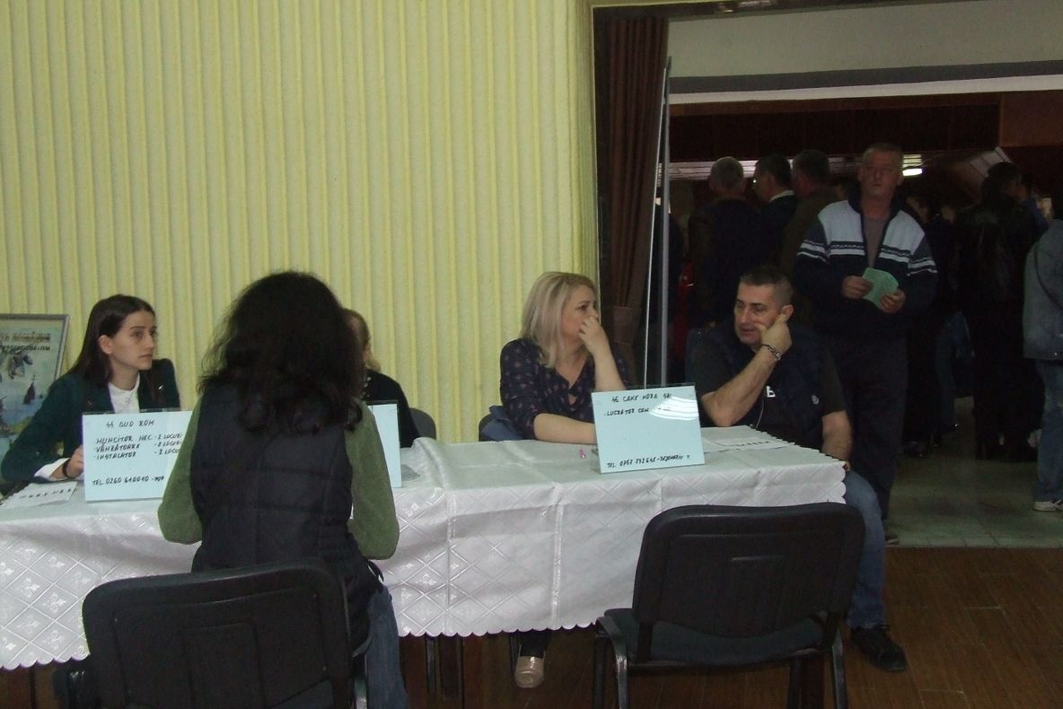 Se fac angajări. Peste 150 de oferte de muncă în judeţ