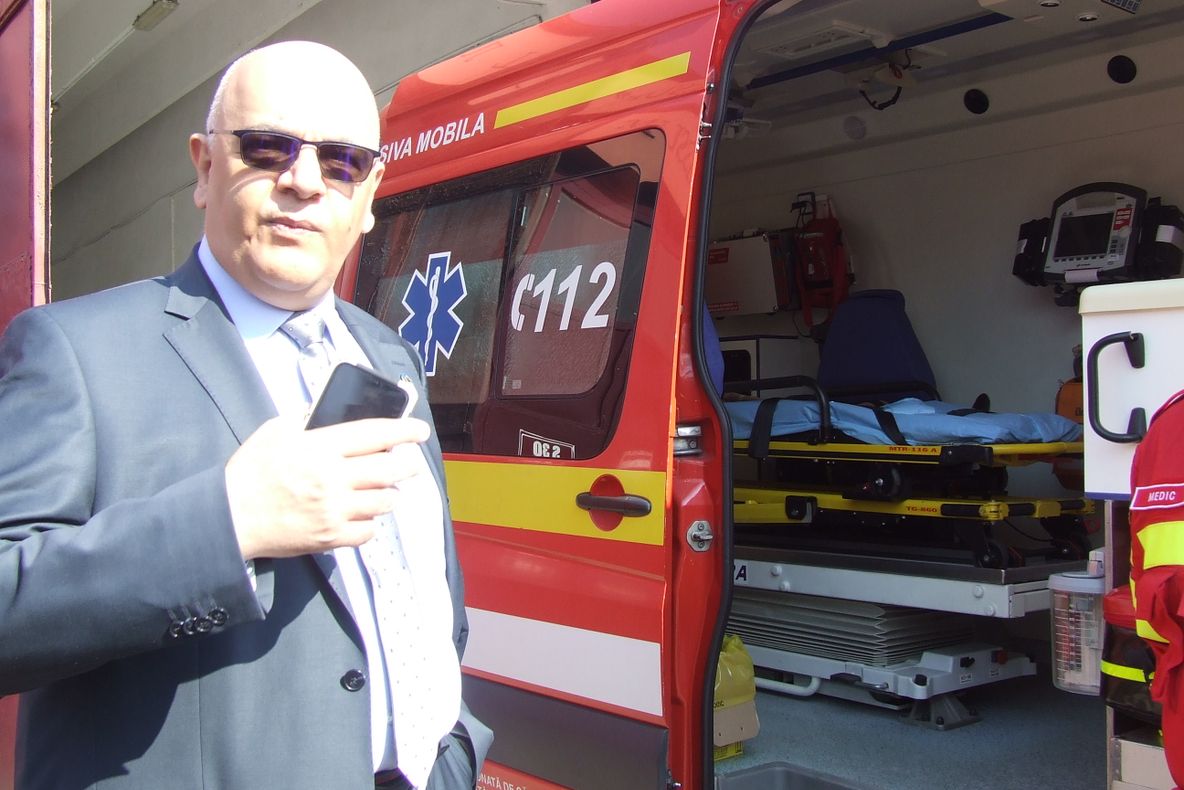 Din 1 aprilie, în Sălaj: o maşină de terapie intensivă mobilă care asigură asistenţa în cazuri critice. Dr. Raed Arafat, prezent la Zalău