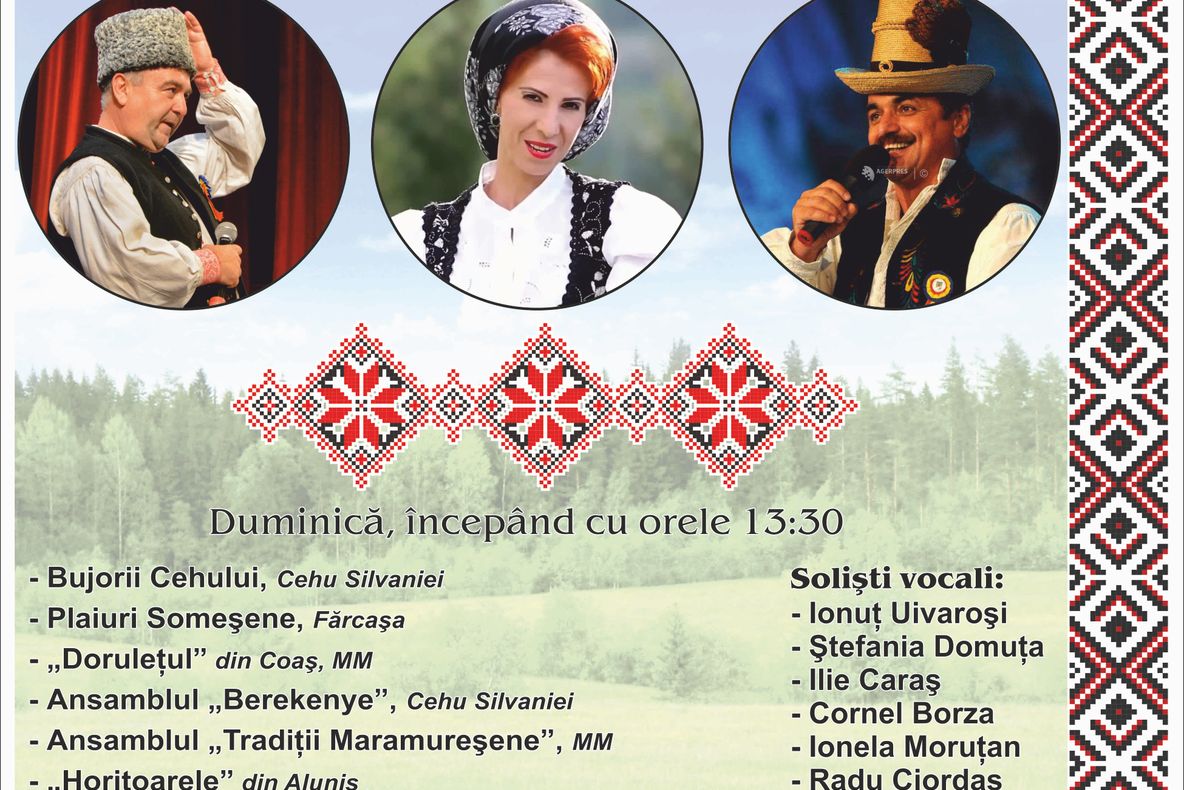 La Cehu Silvaniei, o nouă ediţie a Festivalului Internațional al Dansului și Cântecului Codrenesc