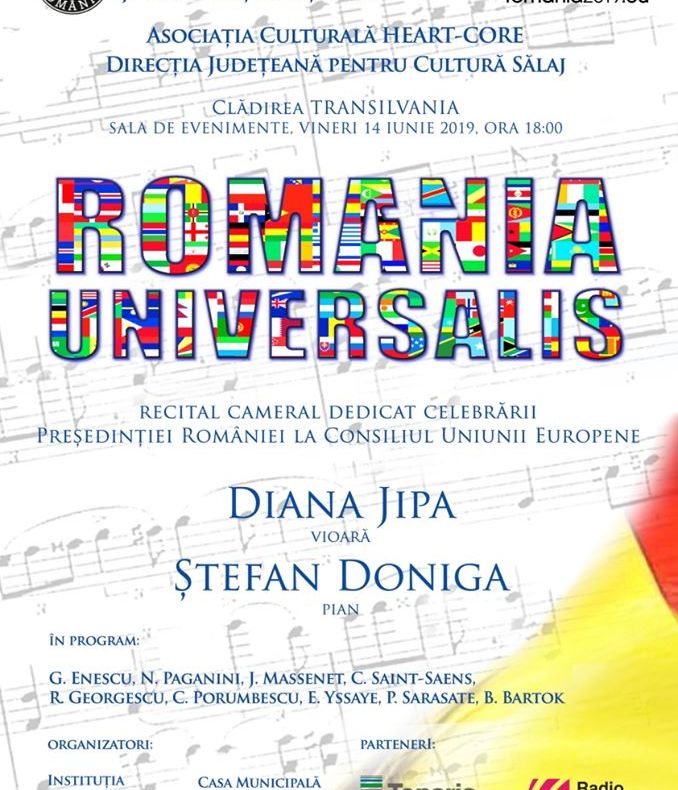 Pentru zălăuani, recital cameral dedicat celebrării Președinției României la Consiliul Uniunii Europene