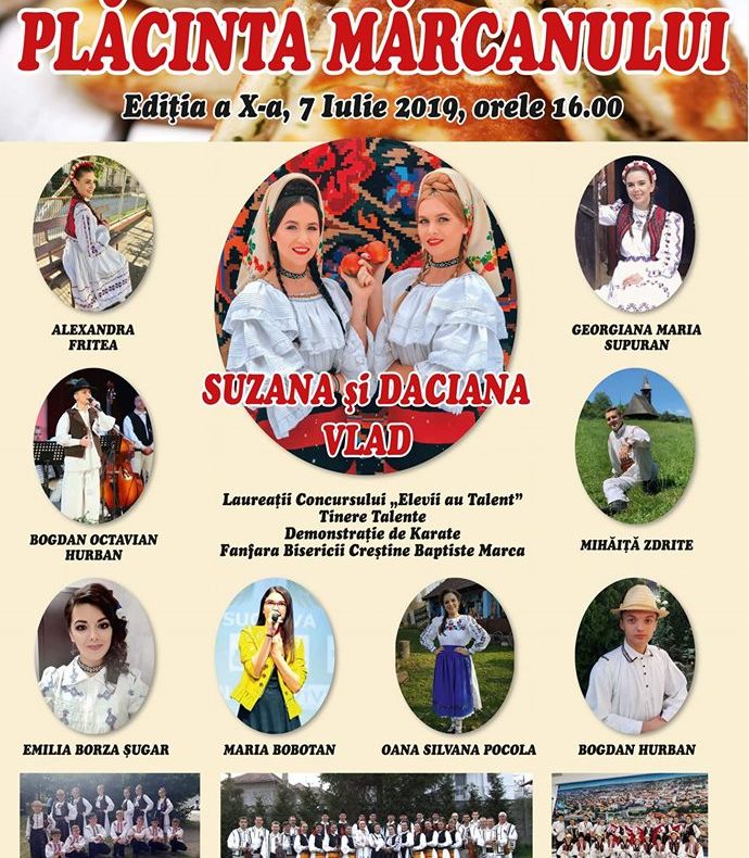 Sălăjenii, aşteptaţi la festivalul ''Plăcinta Mărcanului''