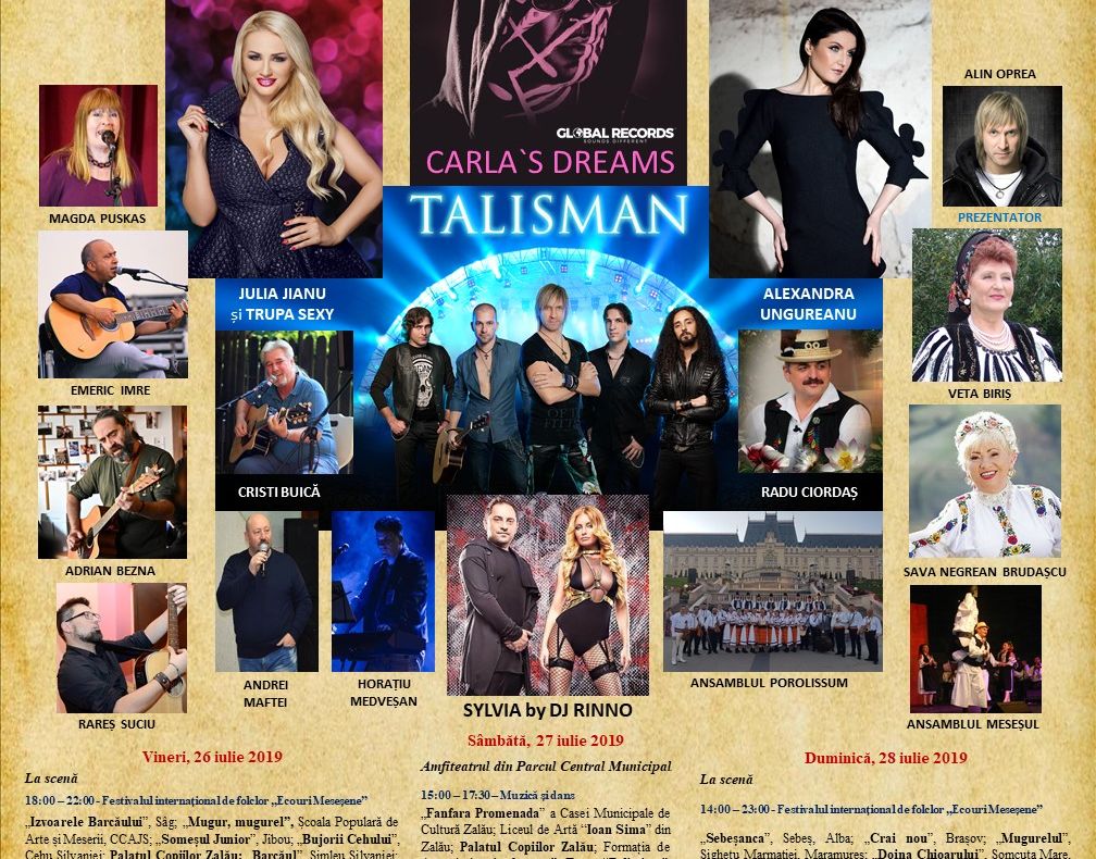 ''Zilele Zalăului 2019'', la o nouă ediție. Show cu lasere, muzică și dansuri, în centrul orașului