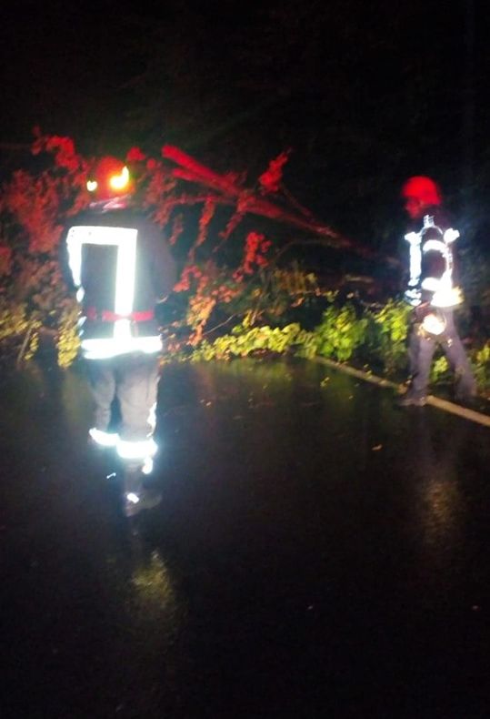 Intervenţie în miez de noapte pentru pompierii zălăuani