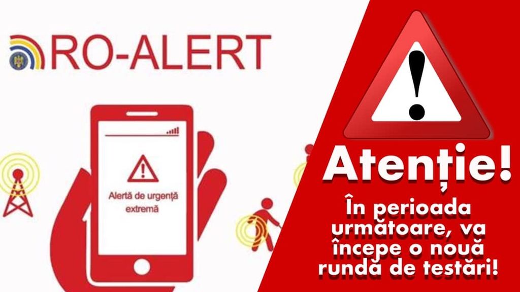 O nouă rundă de testări ale Sistemului RO-ALERT!