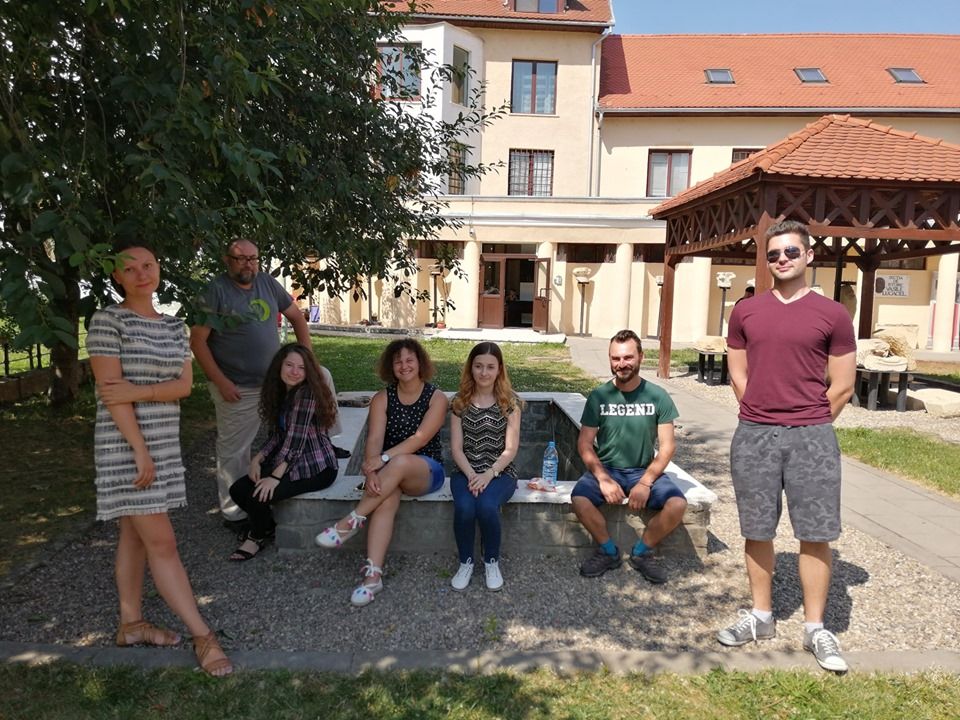 Studenţi de la Universitatea Babeș-Bolyai din Cluj Napoca, în practică la Muzeul Judeţean