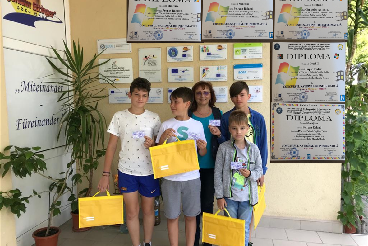 La Concursul Național de Informatică: rezultate remarcabile, obţinute de  elevii Cercului de Informatică de la Palatul Copiilor Zalău