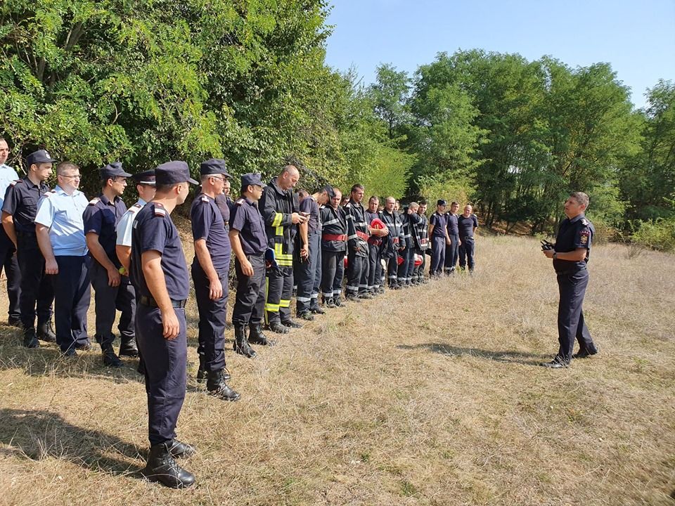 Simulare de incendiu la Ocolul Silvic ''Măgura'' Şimleu Silvaniei. Zeci de pompieri, jandarmi și polițiști, în acțiune