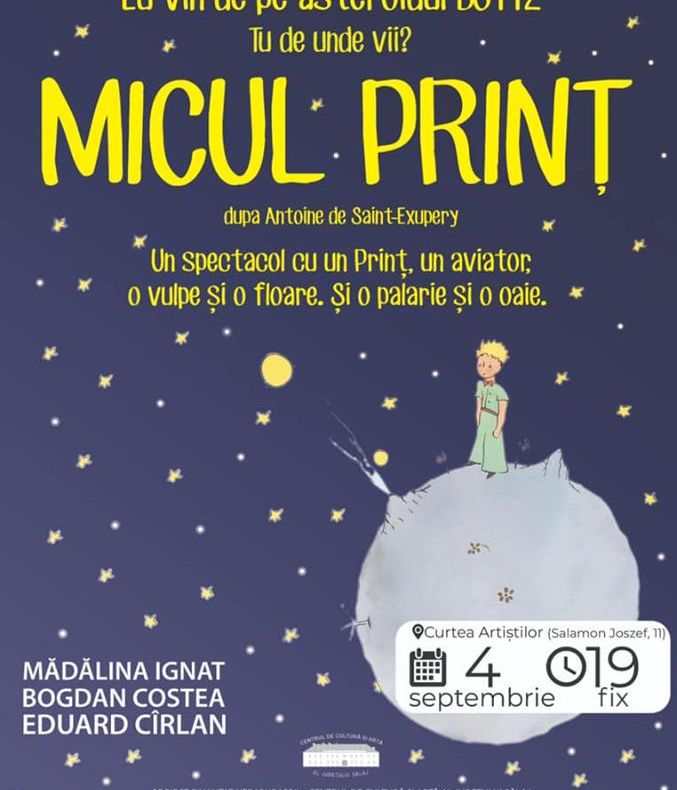 Spectacol pentru copii cu intrare liberă