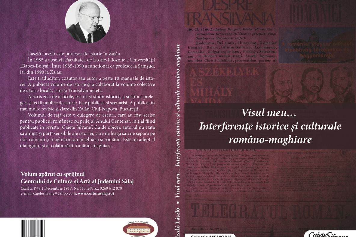Un nou volum semnat de profesorul László László, la Editura ''Caiete Silvane''