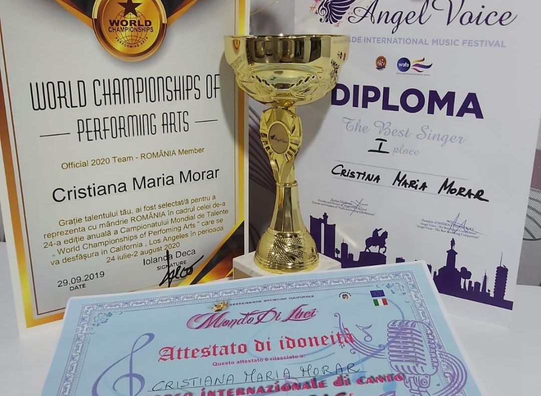 Două eleve din Zalău, pe podium la festivalul  ”Angel Voice” din Serbia