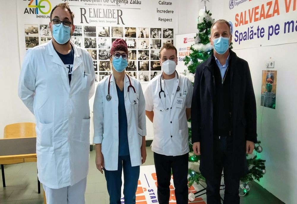 Patru medici rezidenți, detașați de la Cluj la SJU Zalău