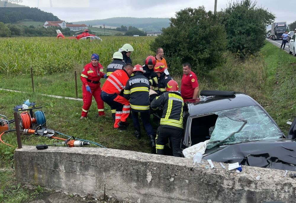 FOTO: Accident mortal pe DN 1F, între Poarta Sălajului și Românași! Doi soți din Cluj-Napoca au decedat